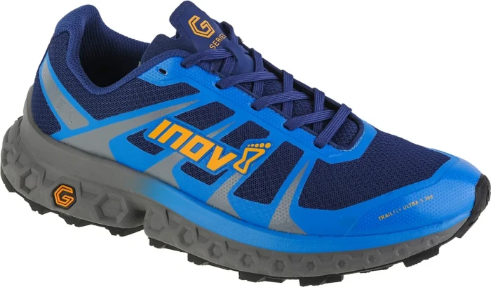 Inov-8 Trailfly Ultra G 300 Max blue/grey/nectar (Herren)
