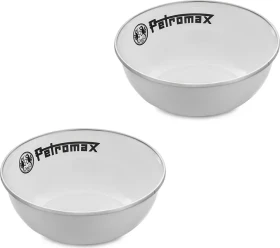 Petromax Emaille Schalen Set Schüssel 160ml weiß
