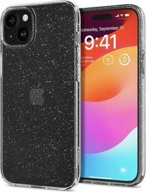 Spigen Liquid Crystal Glitter für Apple iPhone 15 Plus Crystal Quartz