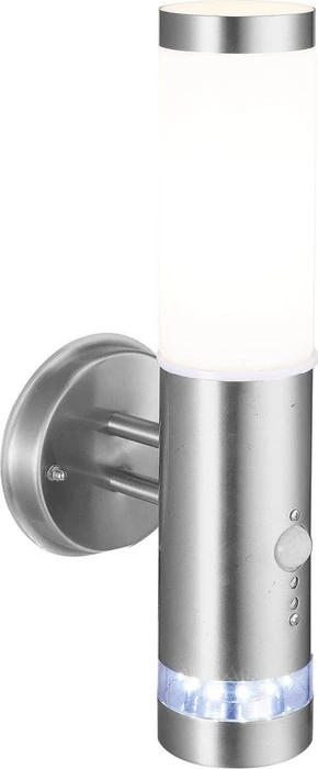 Brilliant Bole Sensor Wandleuchte edelstahl