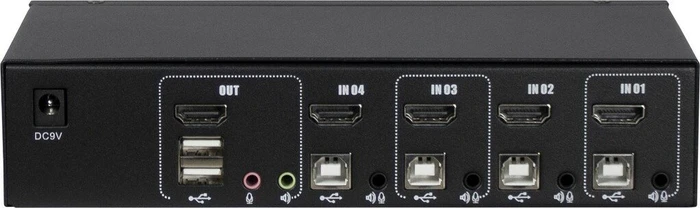 Inter-Tech Argus KVM AS-41HA HDMI