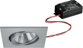 Brumberg SEVEN-S LED Einbauleuchte 2700K eckig aluminium matt