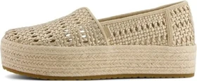 TOMS Valencia champagne metallic basket weave (Damen)