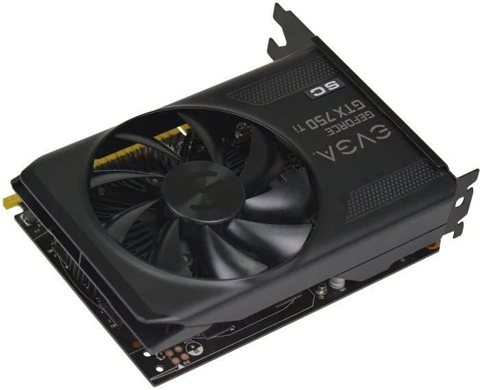 EVGA GeForce GTX 750 Ti Superclocked, 2GB GDDR5, DVI, HDMI, DP