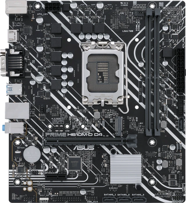 ASUS Prime H610M-D D4 (Intel 1700)