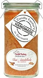Candle Factory Mini Jumbo Duftkerze thai-sandelholz, 1 Stück
