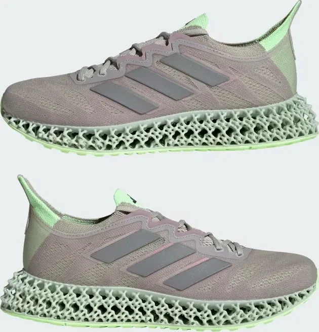 adidas 4D FWD 3 putty grey/matte silver/green spark (Damen)
