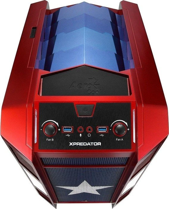 AeroCool Xpredator Cube BR Edition, Acrylfenster