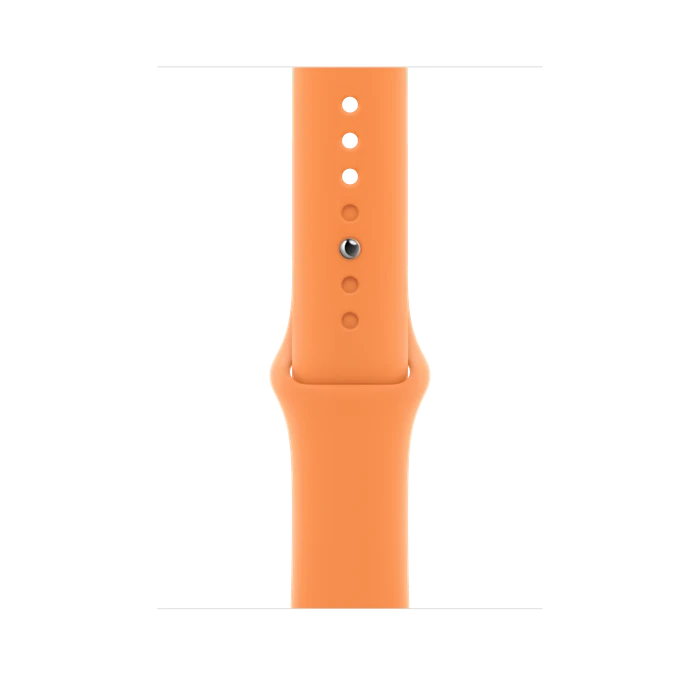 Apple Sportarmband Regular für Apple Watch 45mm gelborange