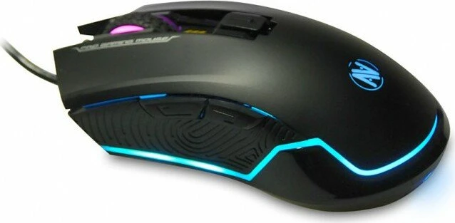 iBox Aurora A-3 Gaming Mouse schwarz, USB