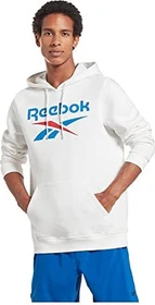 Reebok Identity Fleece Stacked Logo Hoodie weiß (Herren)