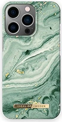 iDeal of Sweden Fashion Case für Apple iPhone 13 Pro Mint Swirl Marble