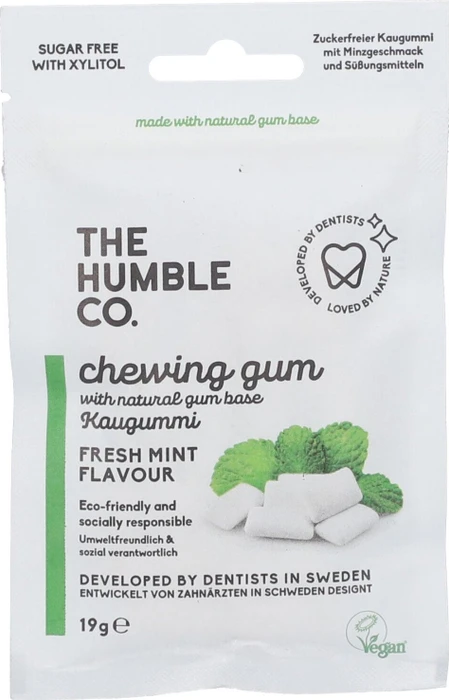 The Humble Co Zahnkaugummi Fresh Mint, 500ml