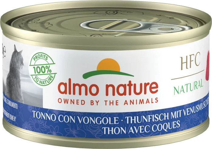 almo nature HFC Natural Cats 70 I, Thunfisch mit Venusmuscheln, 70g