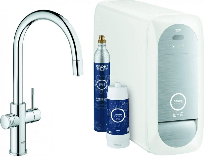 Grohe Blue Home Starter Set C-Auslauf chrom