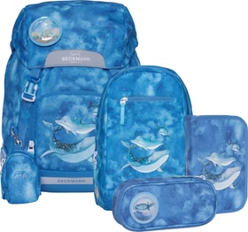 Beckmann Classic Classic Ocean Schulrucksack-Set, 6-tlg.