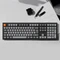 Keychron K10 Max, schwarz/grau, LEDs weiß, Keychron Super BANANA, USB/Bluetooth, UK Vorschaubild