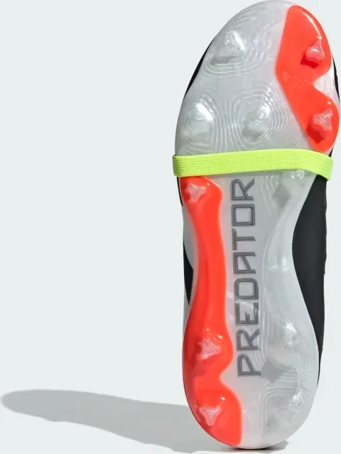 adidas Predator Elite Fold-Over Tongue FG core black/cloud white/solar red (Junior)