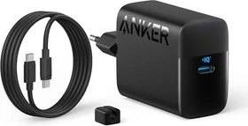 Anker Ladegerät mit USB-C-Kabel schwarz