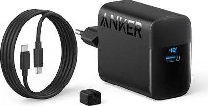 Anker Ladegerät mit USB-C-Kabel schwarz