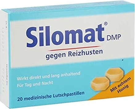 Sanofi-Aventis Silomat DMP Lutschpastillen mit echtem Honig, 20 Stück