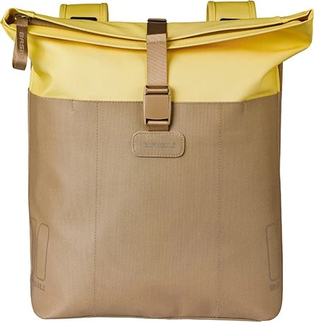 Basil Vive Doppeltasche Gepäcktasche sand/yellow