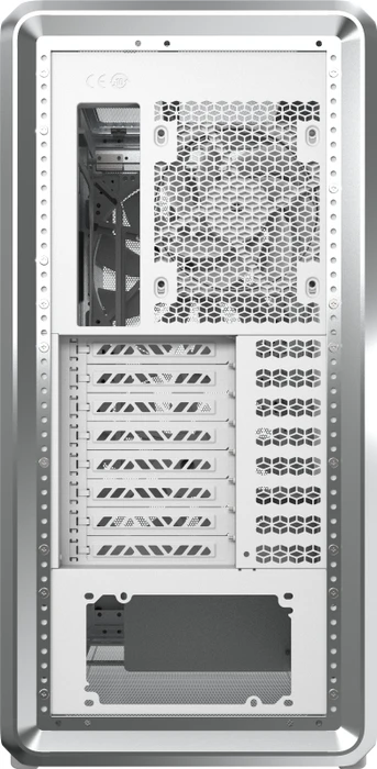 Cooler Master MasterFrame 500 Mesh ARGB, silber, Glasfenster