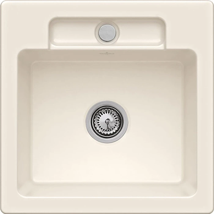 Villeroy & Boch Siluet 50 S Einbau Becken mittig crema