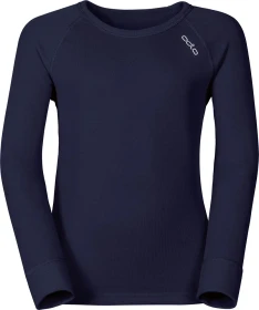 Odlo Active Warm Funktionsshirt langarm peacoat (Junior)
