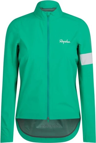 Rapha Core Rain III Fahrradjacke fresh green/white (Damen)