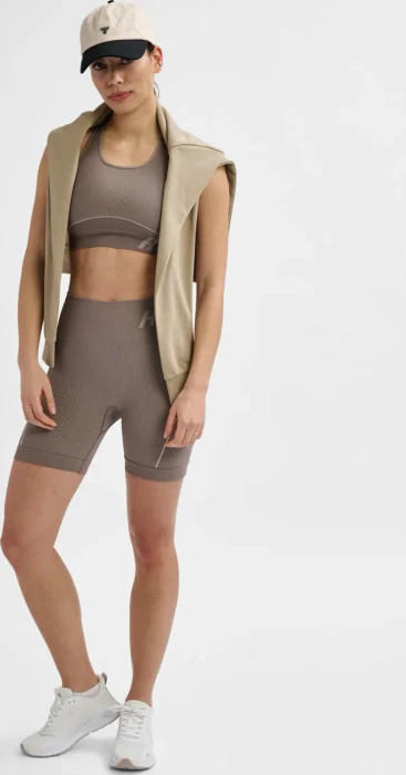 hummel Christel Sport-BH chateau gray/driftwood melange (Damen)