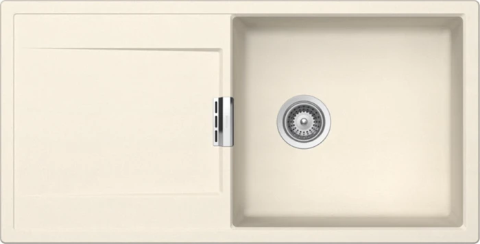 Schock Mono D-100L Einbau Becken reversibel magnolia
