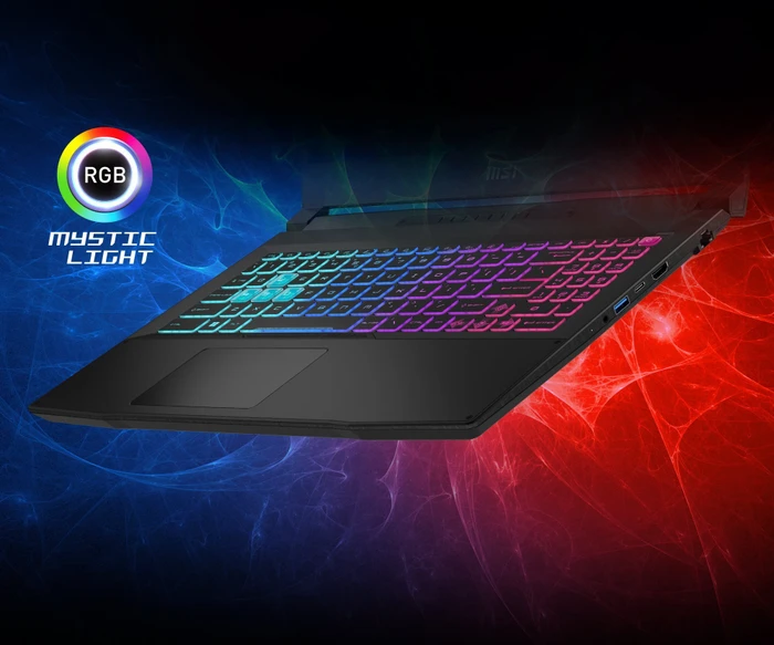 MSI Katana 15 B13VGK-1860, Core Black, Core i7-13620H, 16GB RAM, 512GB SSD, GeForce RTX 4070, DE