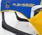 Playseat Champ NBA Edition Golden State Warriors Gamingstuhl, gelb/blau Vorschaubild