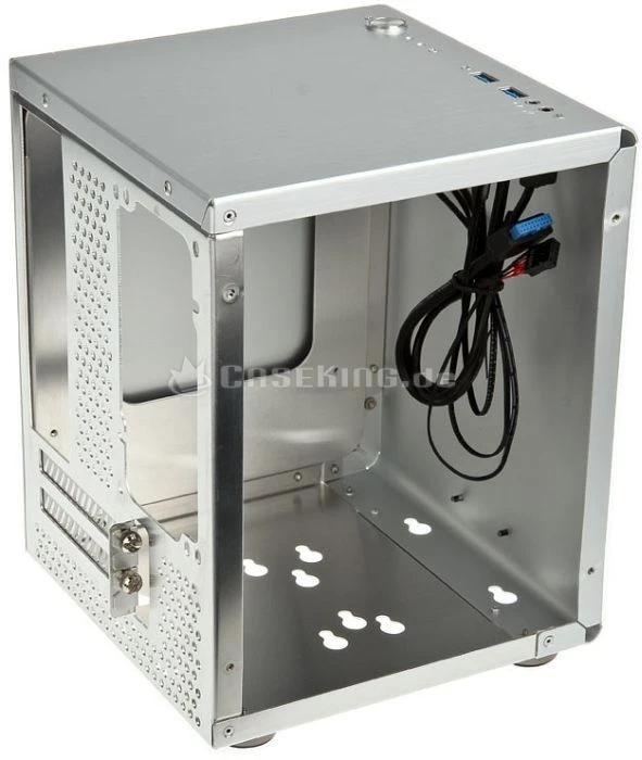 Cubitek Mini Center silber, Mini-ITX
