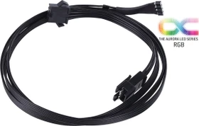 Alphacool 4-Pin RGB Adapterkabel, schwarz