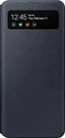 Samsung S-View Wallet Cover für Galaxy A41 schwarz