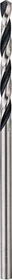 Bosch Professional Metall HSS Metallspiralbohrer, 2.5x30x57mm, 2 Stück
