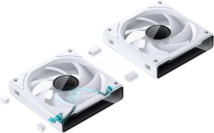 Jonsbo ZK-120W, weiß, 120mm, 3er-Pack