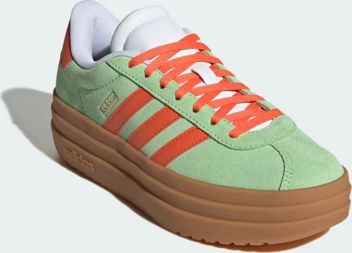 adidas VL Court Bold Lifestyle semi green spark/semi impact orange/cloud white (Junior)