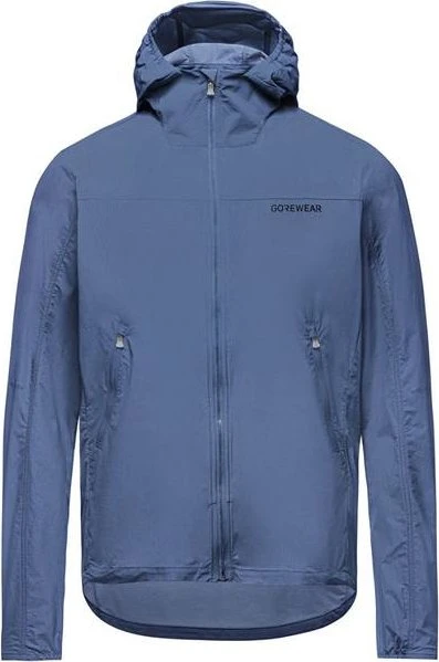 Gore Wear Fernflow Hooded Windbreaker Fahrradjacke cargo blue (Herren)