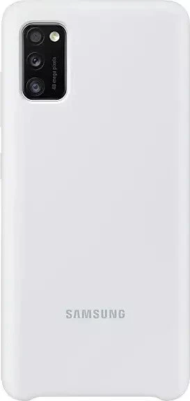 Samsung Silicone Cover für Galaxy A41 weiß
