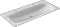 Keuco Edition 11 Art Doppelwaschtisch aus Stahl-Emaille mit 2x1 Hahnloch Vorschaubild