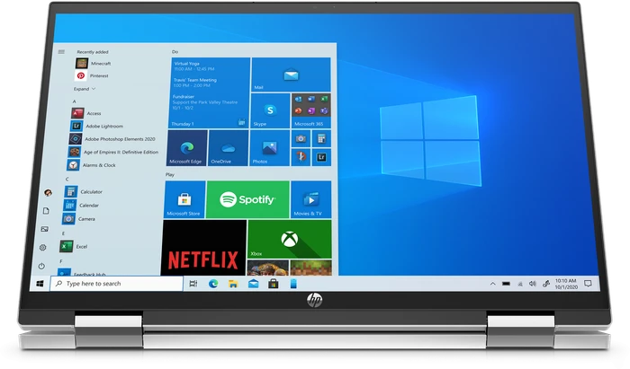 HP Pavilion x360 15-er0032ng, Natural Silver, Core i3-1125G4, 8GB RAM, 256GB SSD, DE