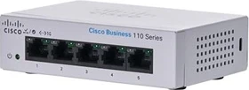Cisco Business 110 Desktop Gigabit Switch, 5x RJ-45 (CBS110-5T-D)