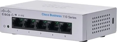 Cisco Business 110 Desktop Gigabit Switch, 5x RJ-45
