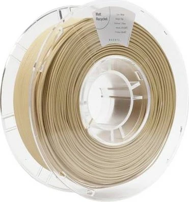 Maertz PLA Matt Recycled, beige, Spule, 1.75mm, 1.00kg
