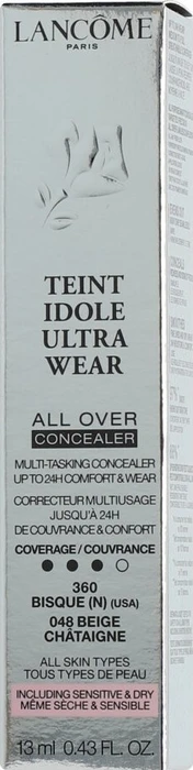 Lancôme Teint Idole Ultra Wear All Over Concealer 048 beige chataigne, 13ml