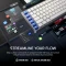 Corsair Vanguard Air 99 Wireless, weiß, LEDs RGB, Corsair OPX Low-Profile, USB/Bluetooth, US Vorschaubild