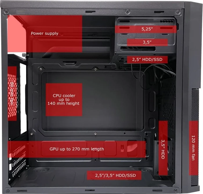 LC-Power 2004MB-V3, schwarz